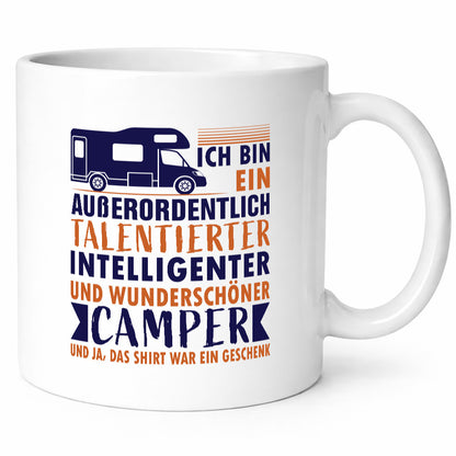 Talentierter | Intelligenter Wunderschöner Camper lustiger Spruch Geschenk