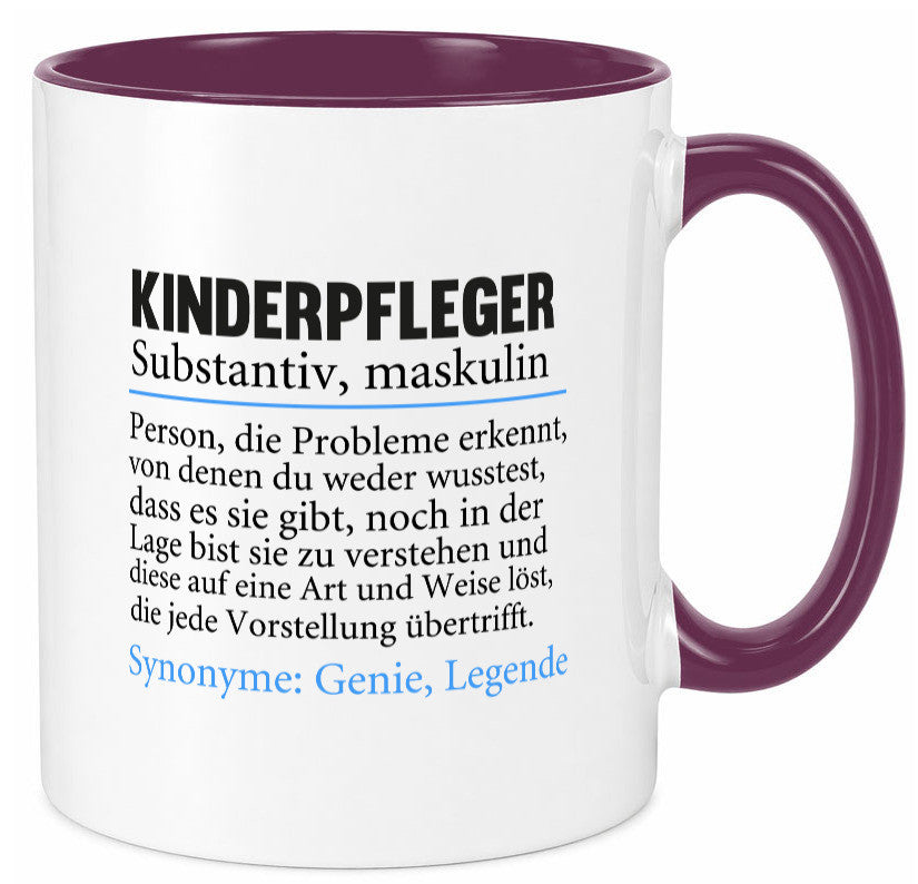 Kinderpfleger | Pfleger Kinder Pflegeberuf lustiger Spruch Geschenk Arbeit