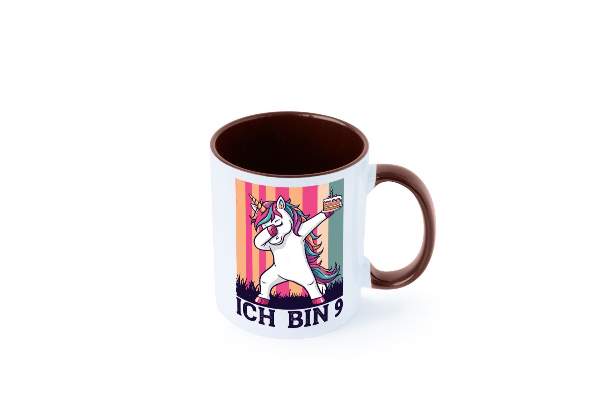 9 Geburtstag | Einhorn Damping Mädchen Humor Geschenkidee Tasse