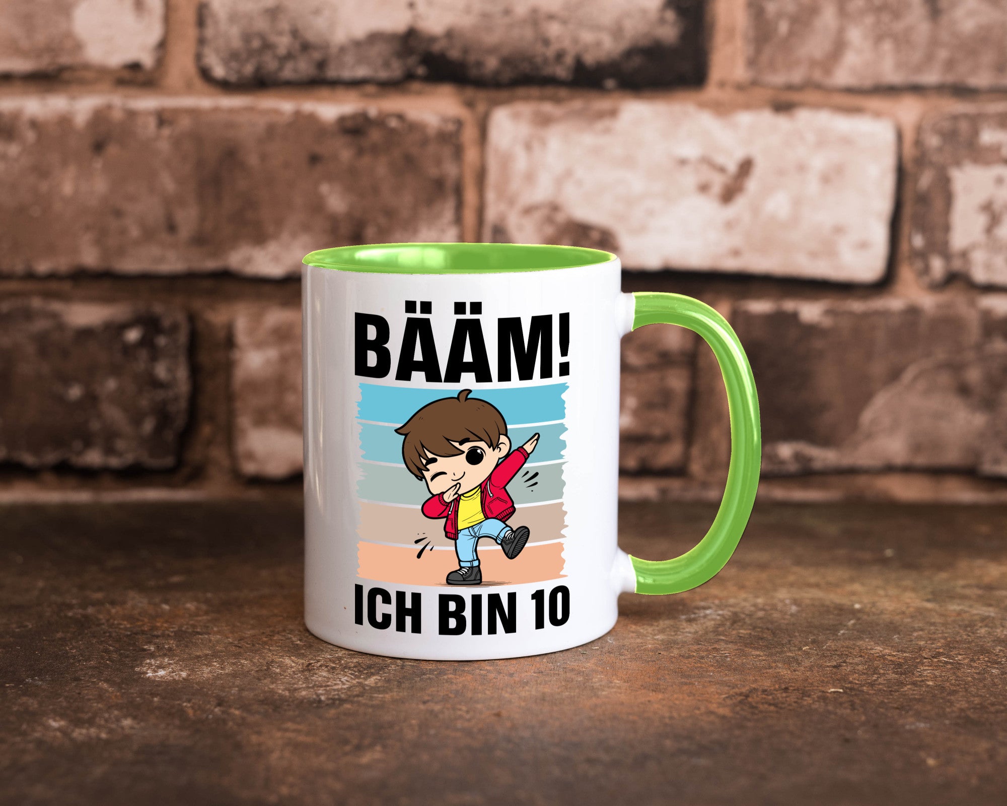 10. Geburtstag | Ich bin 10 Jahre Bäääm Dabbing Kind Humor Geschenkidee Tasse