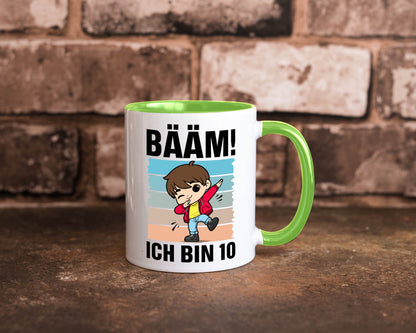10. Geburtstag | Ich bin 10 Jahre Bäääm Dabbing Kind Humor Geschenkidee Tasse
