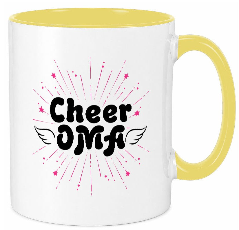 Cheer Oma | Beste Großmutter Geschenkidee Familie Humor Tasse