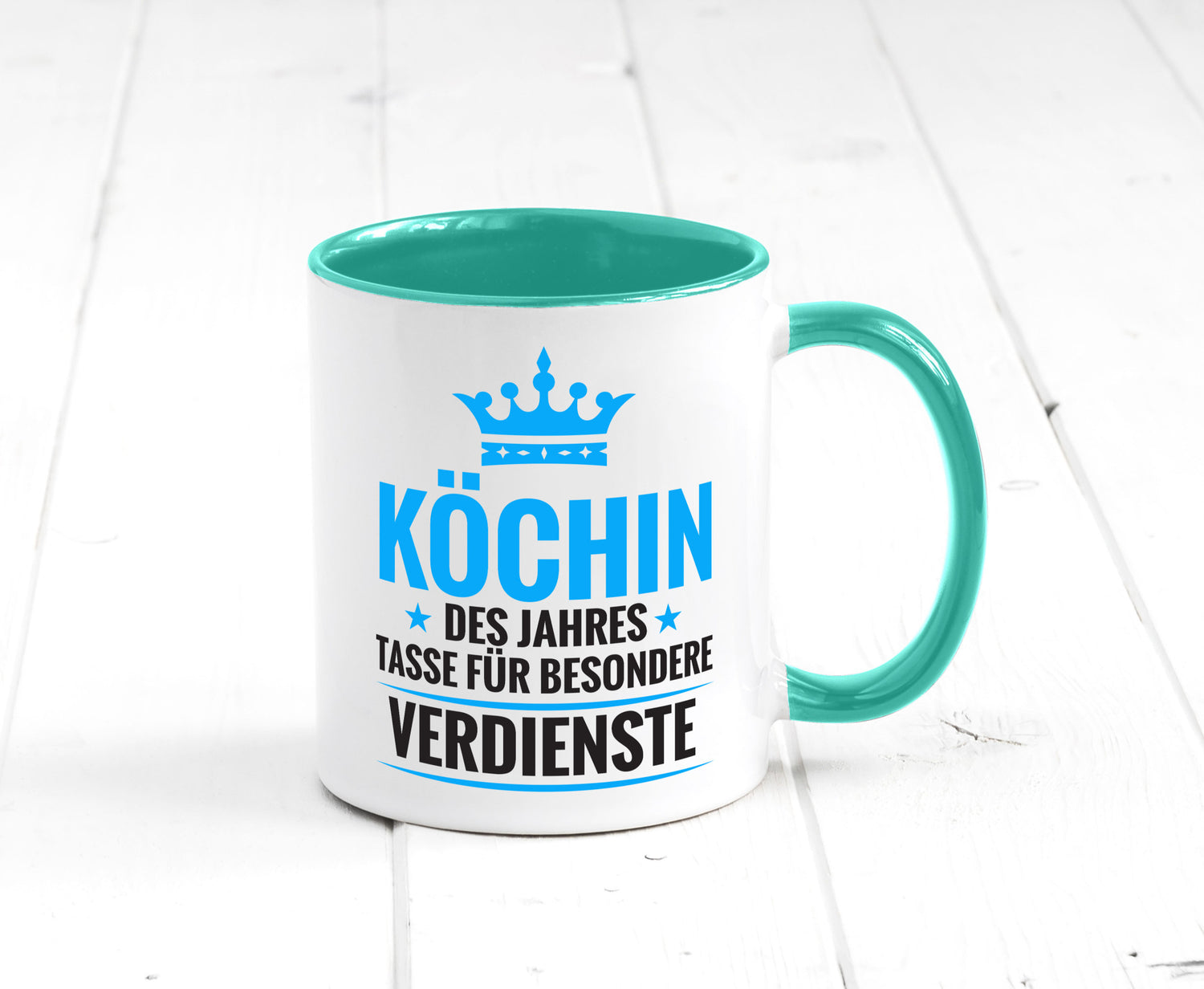 Besonderer Verdienst: Köchin | Chefköchin Chefkoch Geschenkidee Arbeit Kollegen