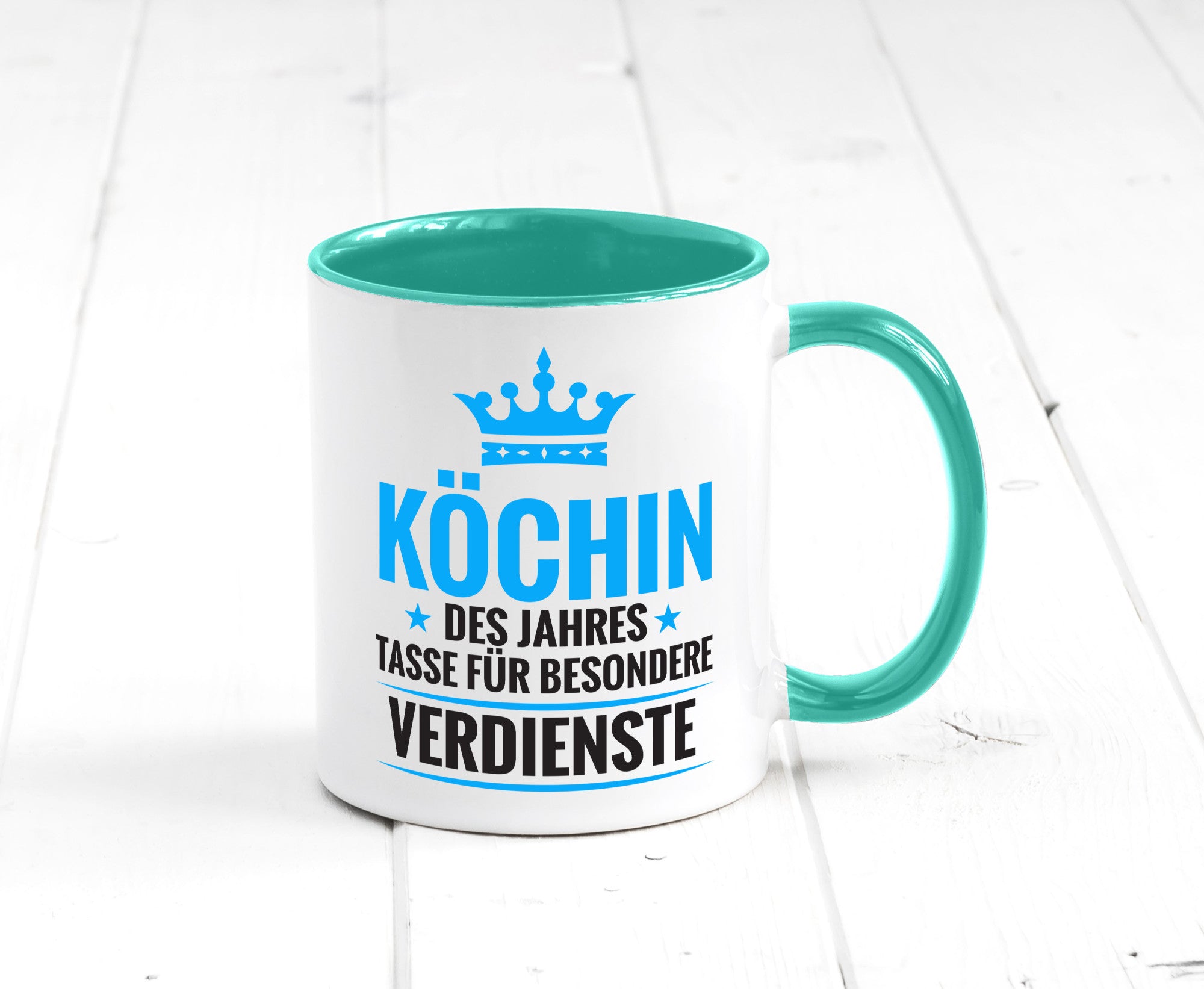 Besonderer Verdienst: Köchin | Chefköchin Chefkoch Geschenkidee Arbeit Kollegen