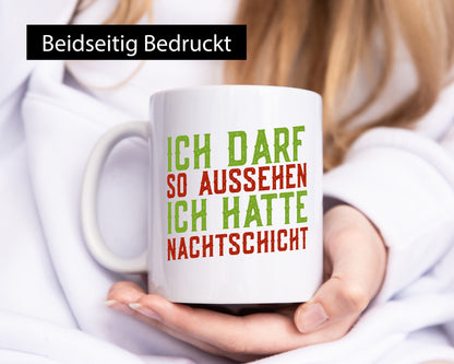 Ich darf so aussehen | Arzt Nachtschicht Klinik Geschenk Humor Geschenkidee