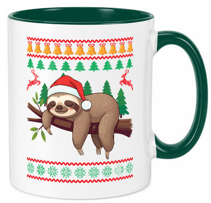 Ugly Christmas | Faultier Weihnachtsfaultier v2 lustig Tierliebhaber Humor