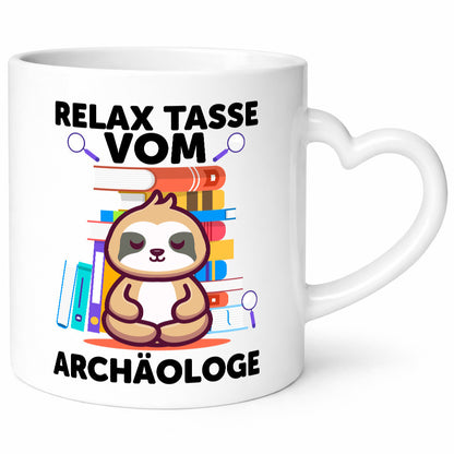 Relax Tasse: Archäologe | Archäologie Forscher lustig Humor Geschenkidee