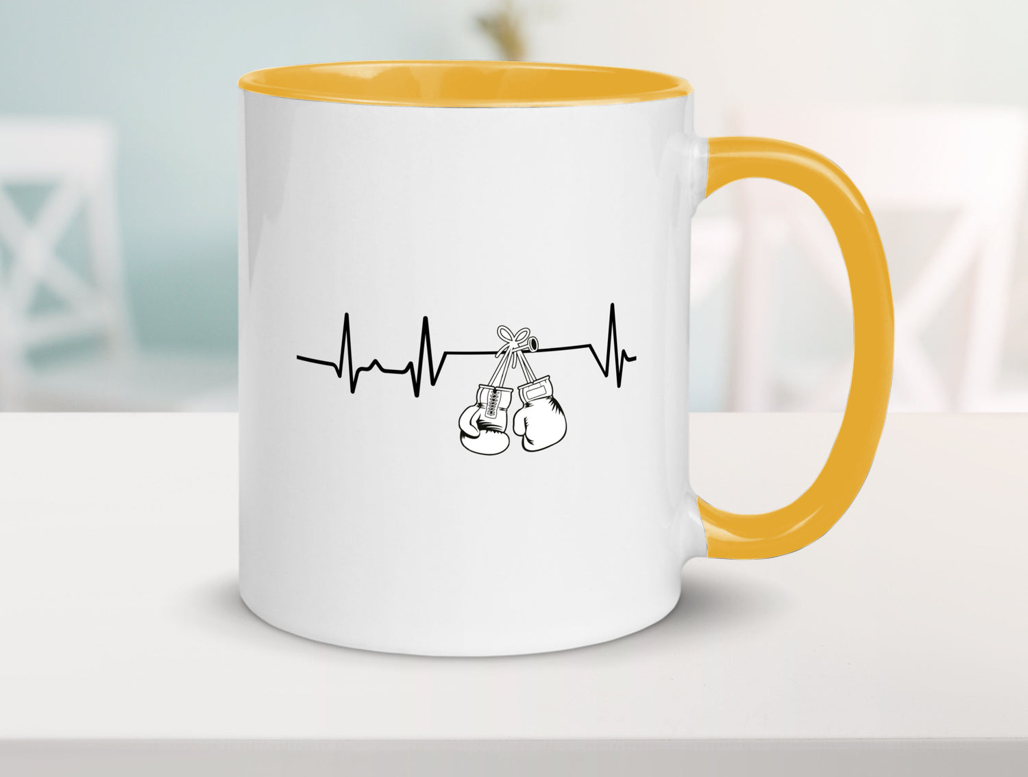 Boxen Herzschlag | Boxhandschuhe Boxer Sport lustig Humor Geschenkidee Geschenk