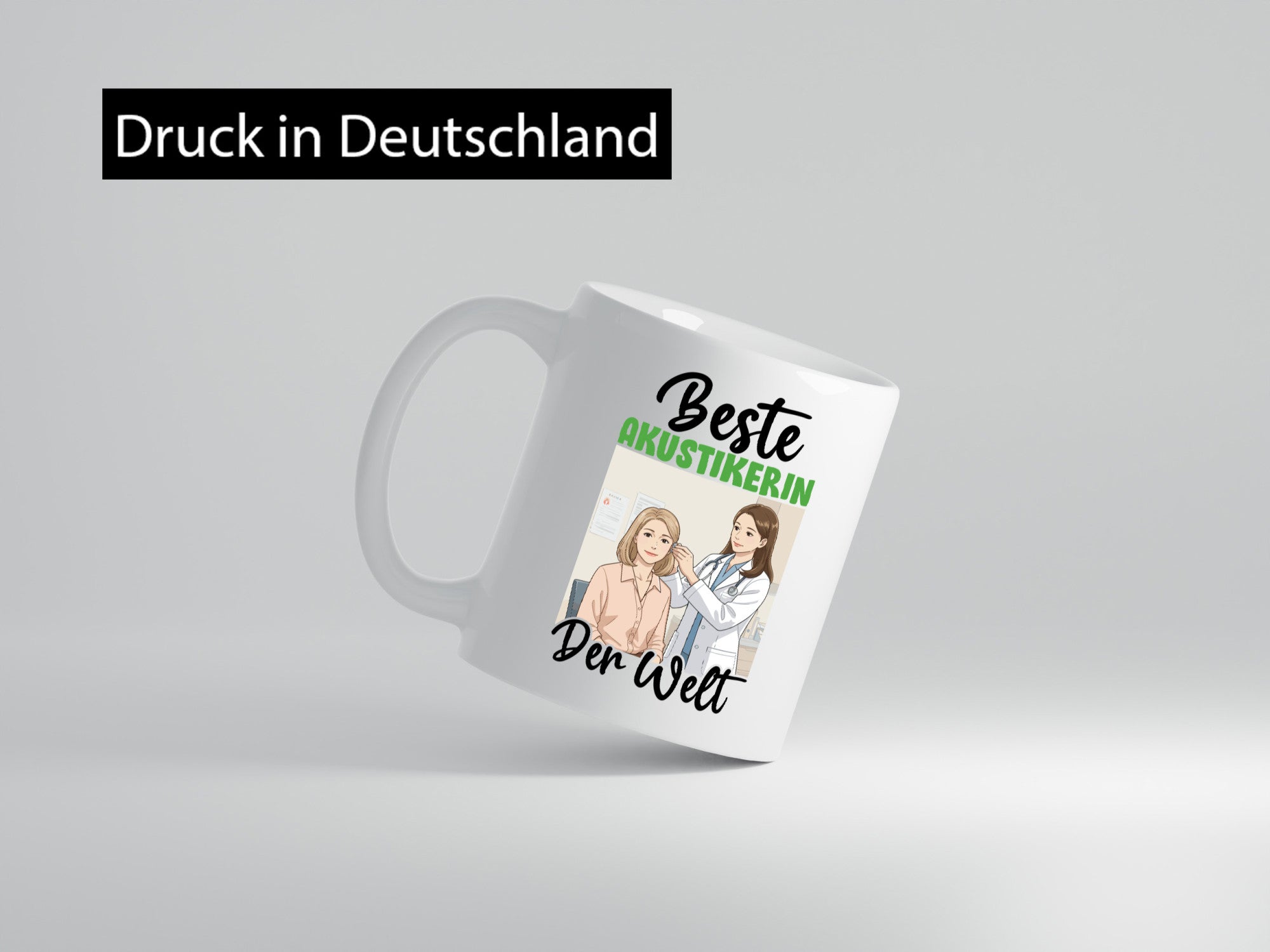Beste Akustikerin | Akustik Hörgeräteakustik Geschenk Humor Geschenkidee