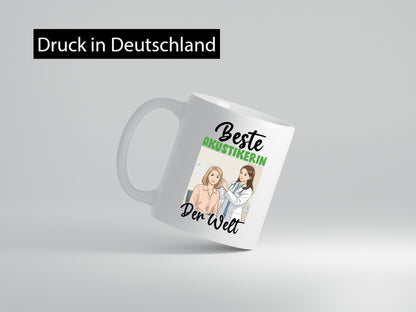 Beste Akustikerin | Akustik Hörgeräteakustik Geschenk Humor Geschenkidee
