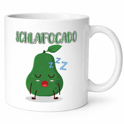 Schlafocado | Müde Avocado ich will noch Schlafen lustiger Spruch Geschenk
