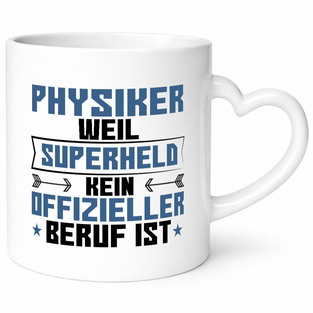 Superheld Physiker | Physik Geschenk Humor Geschenkidee lustiger Spruch Tasse