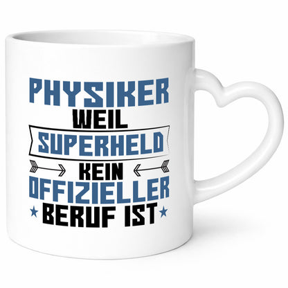 Superheld Physiker | Physik Geschenk Humor Geschenkidee lustiger Spruch Tasse