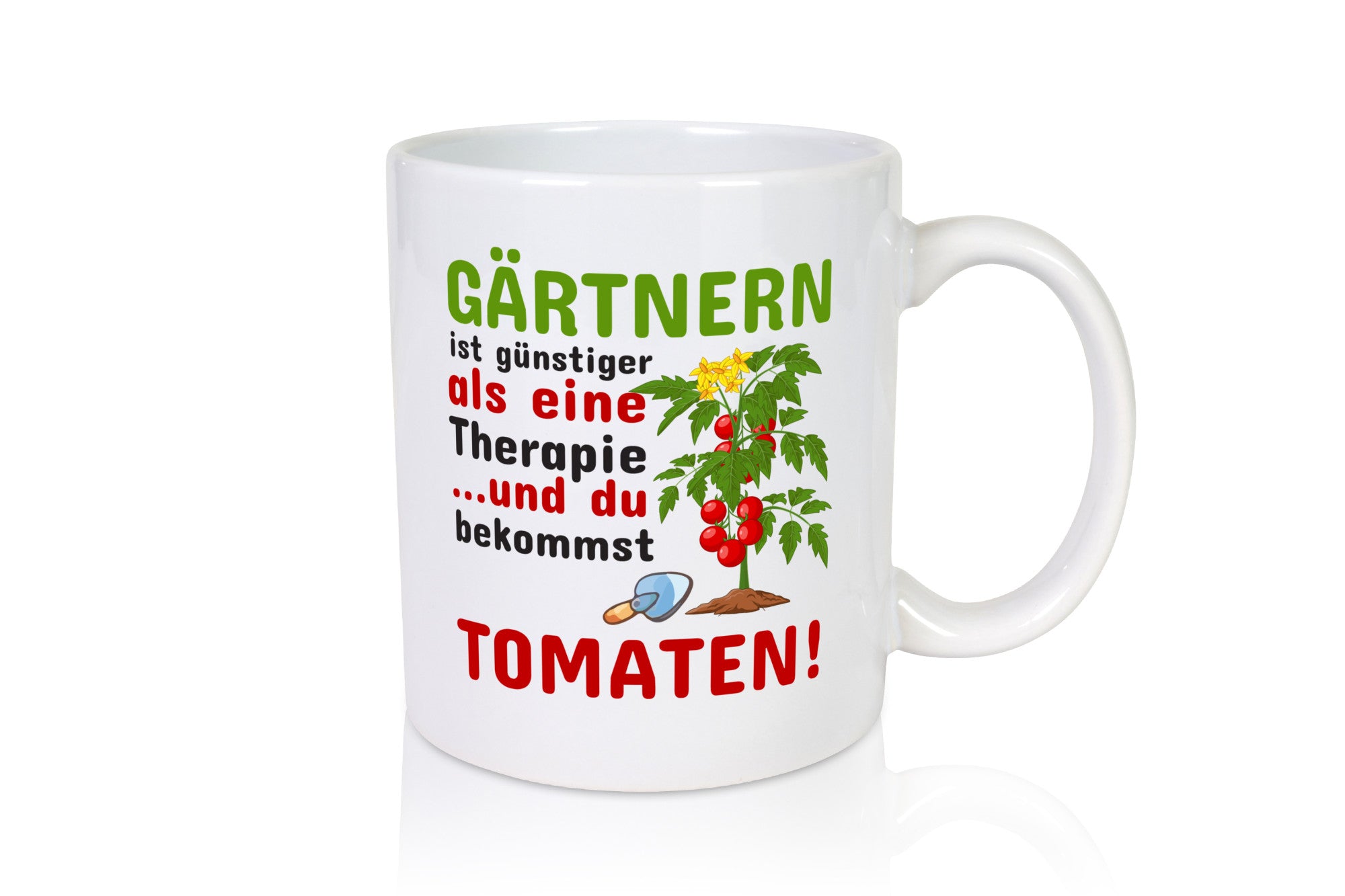 Gärtnern Therapie | Gartenhobby Tasse Garten Spruch Geschenk Humor Geschenkidee