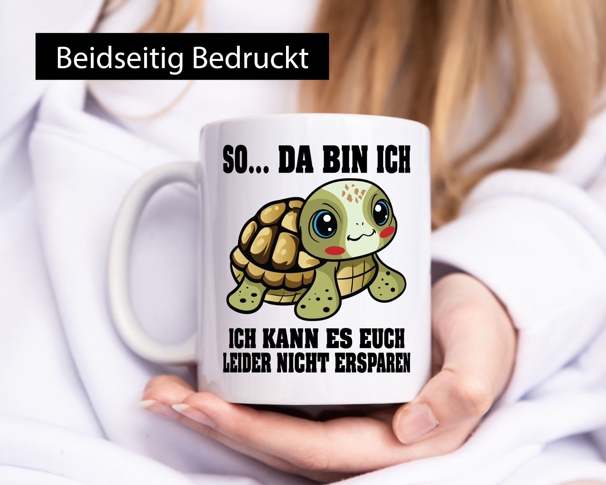 So da bin ich, ich kann es euch leider nicht ersparen Geschenk Humor