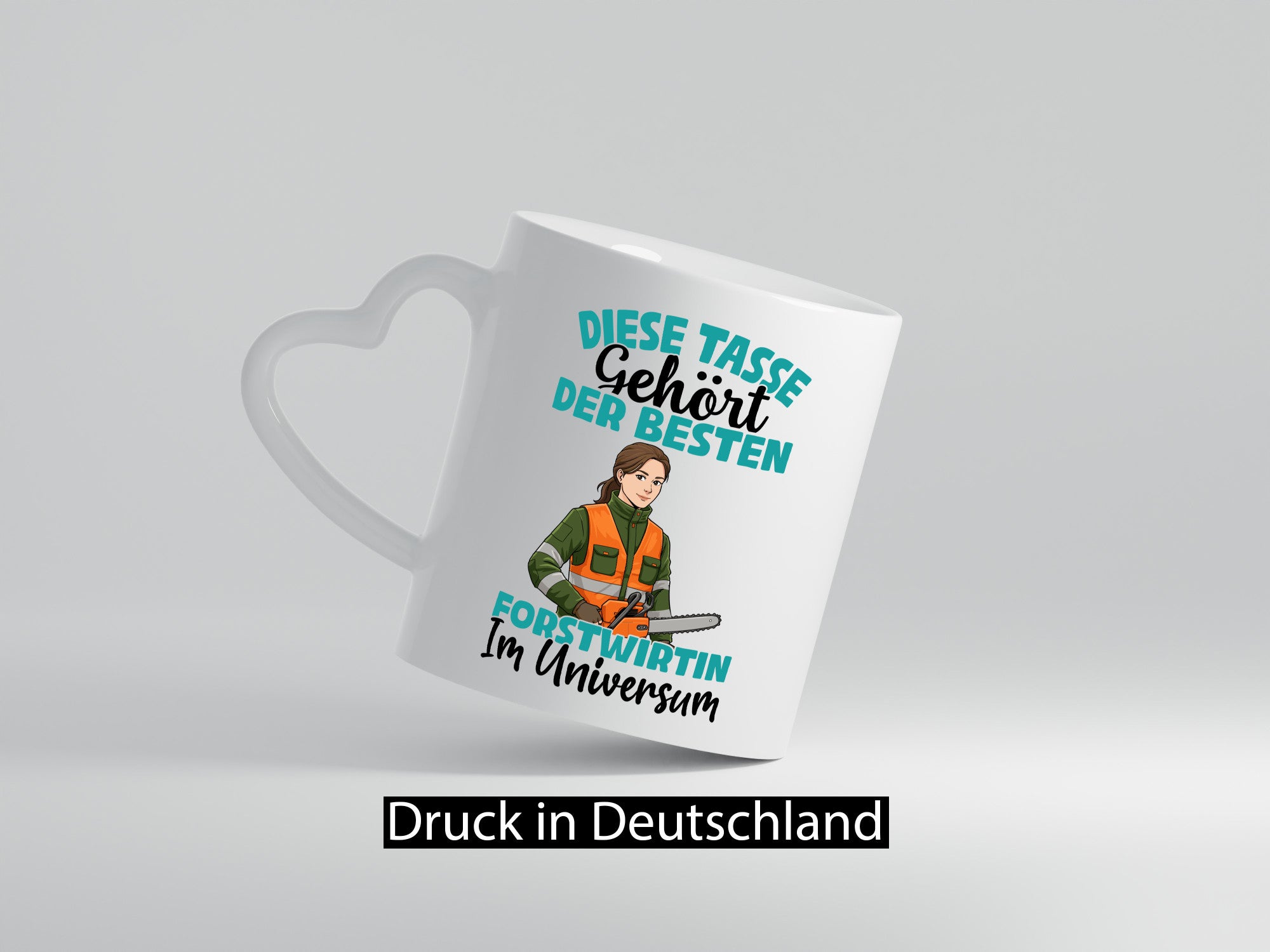 Im Universum: Forstwirtin | Forst Wirtin Geschenkidee Humor Tasse