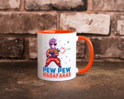 Pew Madafakas vl5 lustiger Spruch Geschenk Humor Geschenkidee Tasse