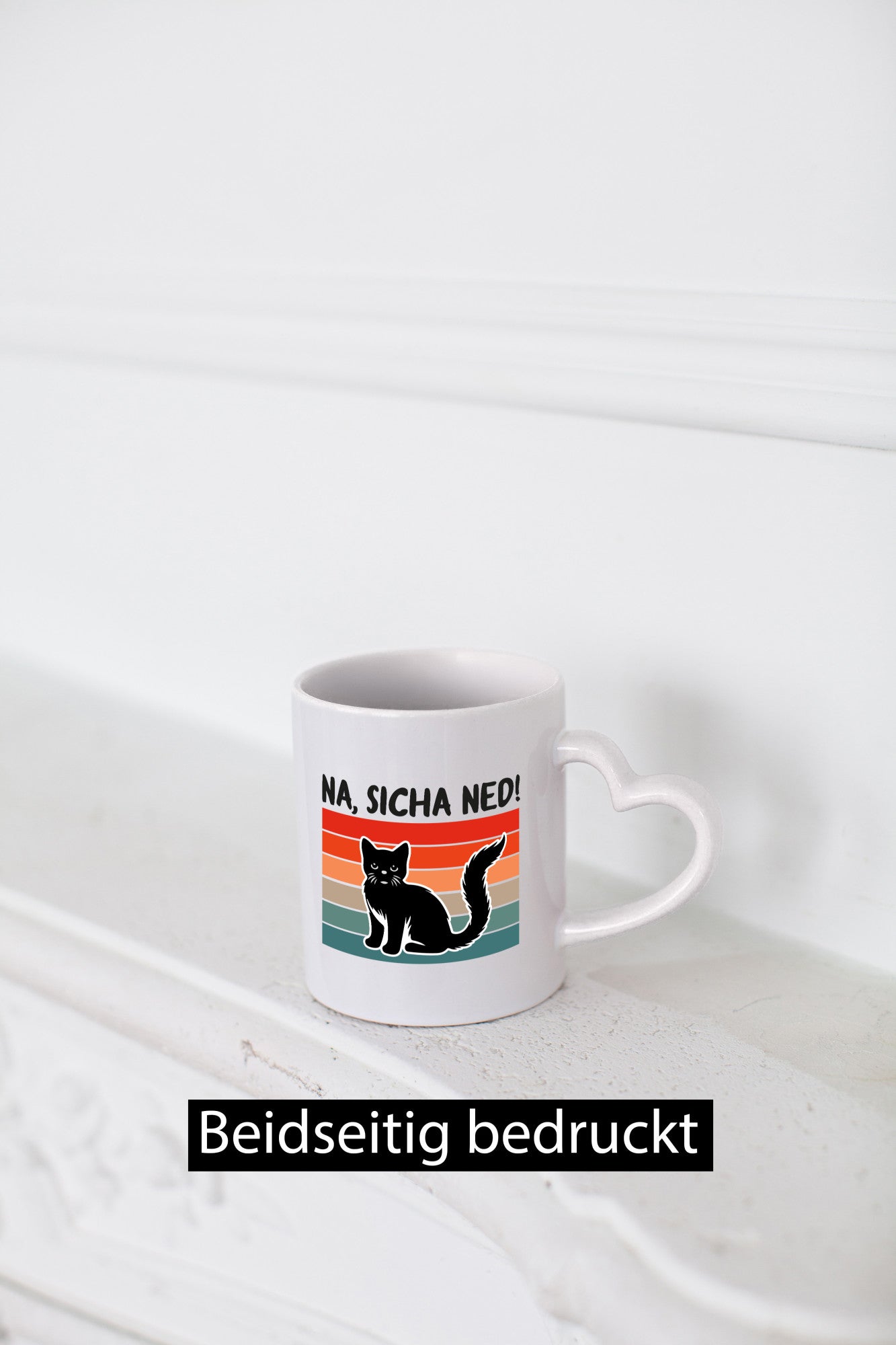 Na sicher ned | Katze Faule Katzenliebhaber Geschenk Tierliebhaber Humor
