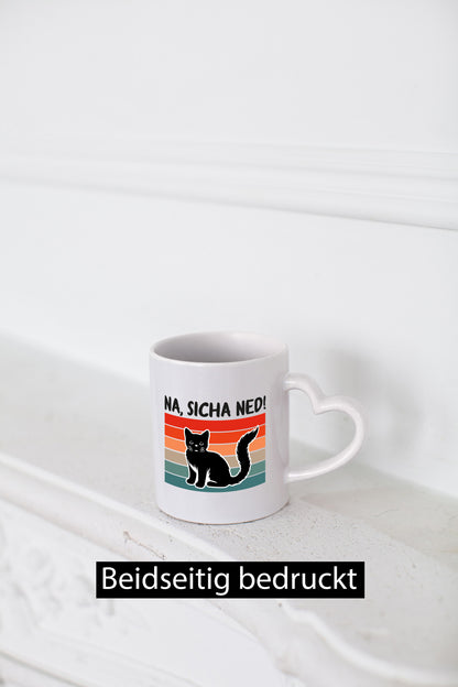 Na sicher ned | Katze Faule Katzenliebhaber Geschenk Tierliebhaber Humor