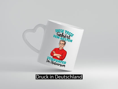 Im Universum: Stiefvater | Stiefsohn Bester lustiger Spruch Geschenk Familie