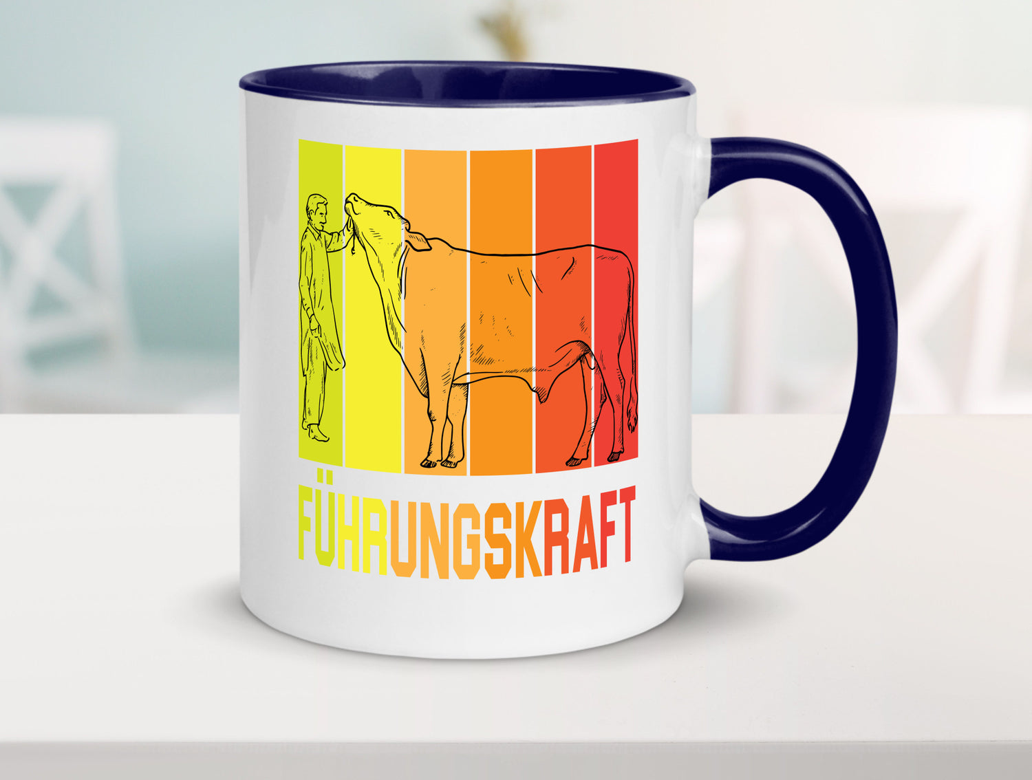 Führungskraft | Farmer Bauernhof lustig Humor Geschenkidee Geschenk Tasse
