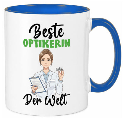 Beste Optikerin | Augenoptik v2 Geschenk Humor Geschenkidee lustiger Spruch