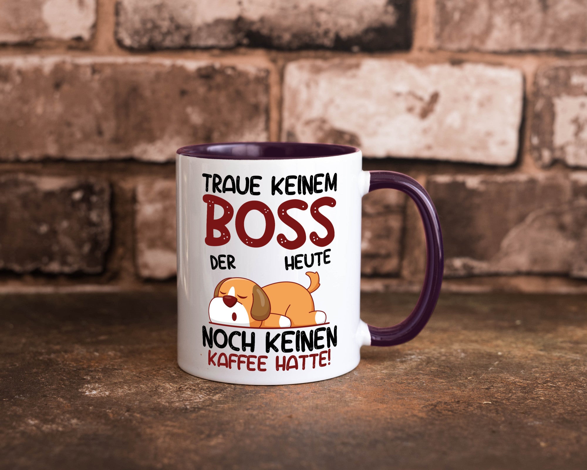 Traue keinem Boss | Führungskraft Vorgesetzter Geschenkidee Humor Tasse