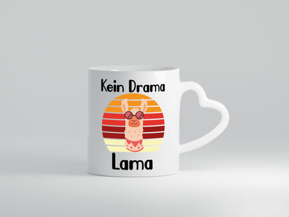No Drama Lama | Alpala Wanderung Geschenkidee Humor Tasse