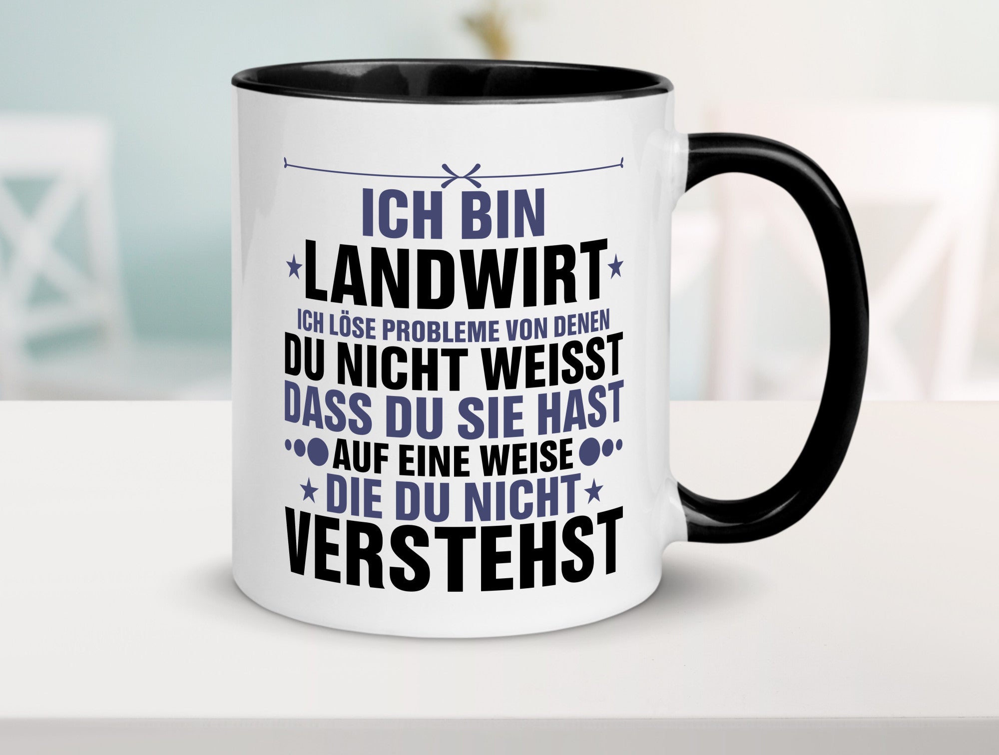Löse Probleme: Landwirt | Bauer Landwirtschaft v2 Geschenk Humor Geschenkidee