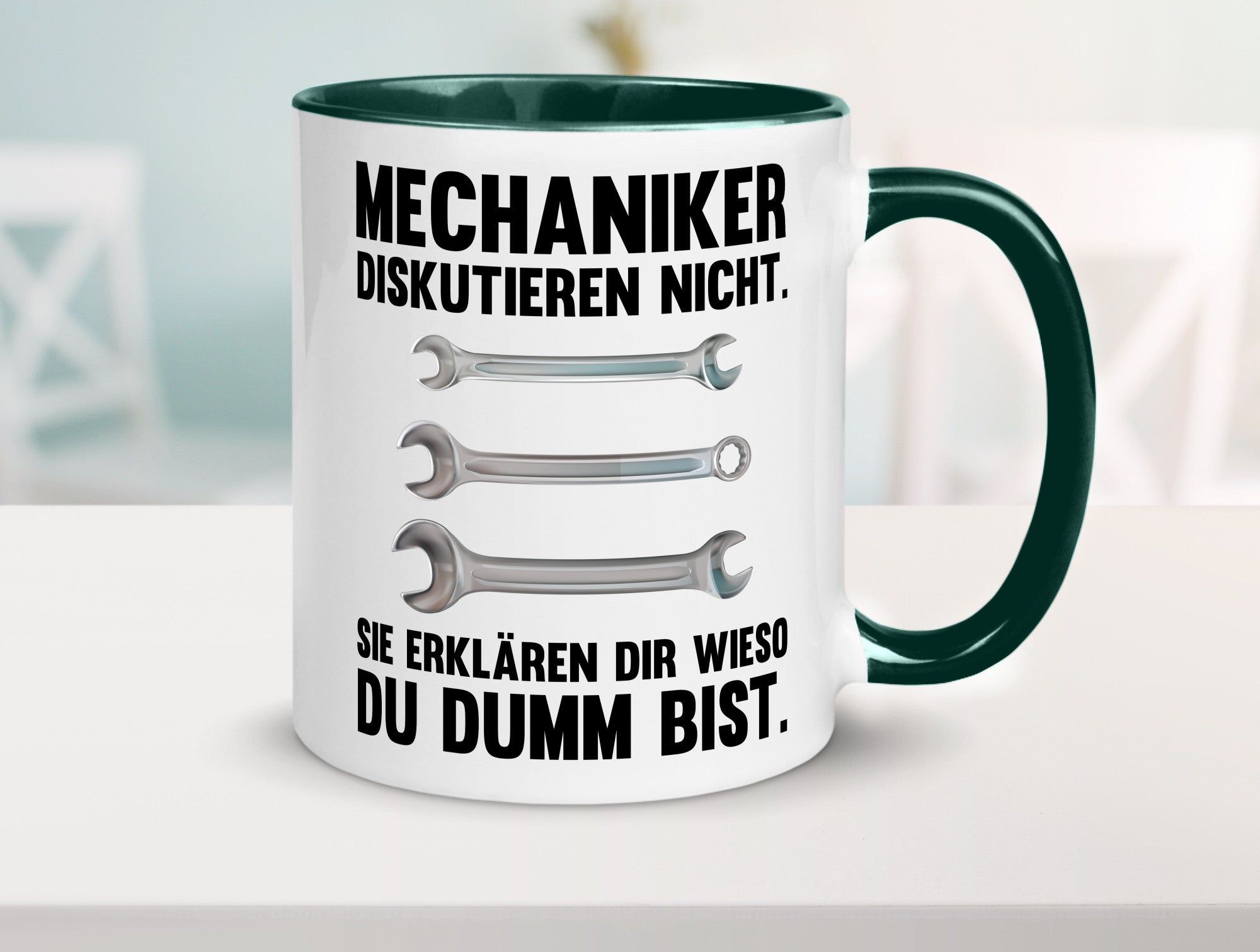 Mechaniker Diskutieren nicht sie erklären nur wieso Geschenkidee Tierliebhaber
