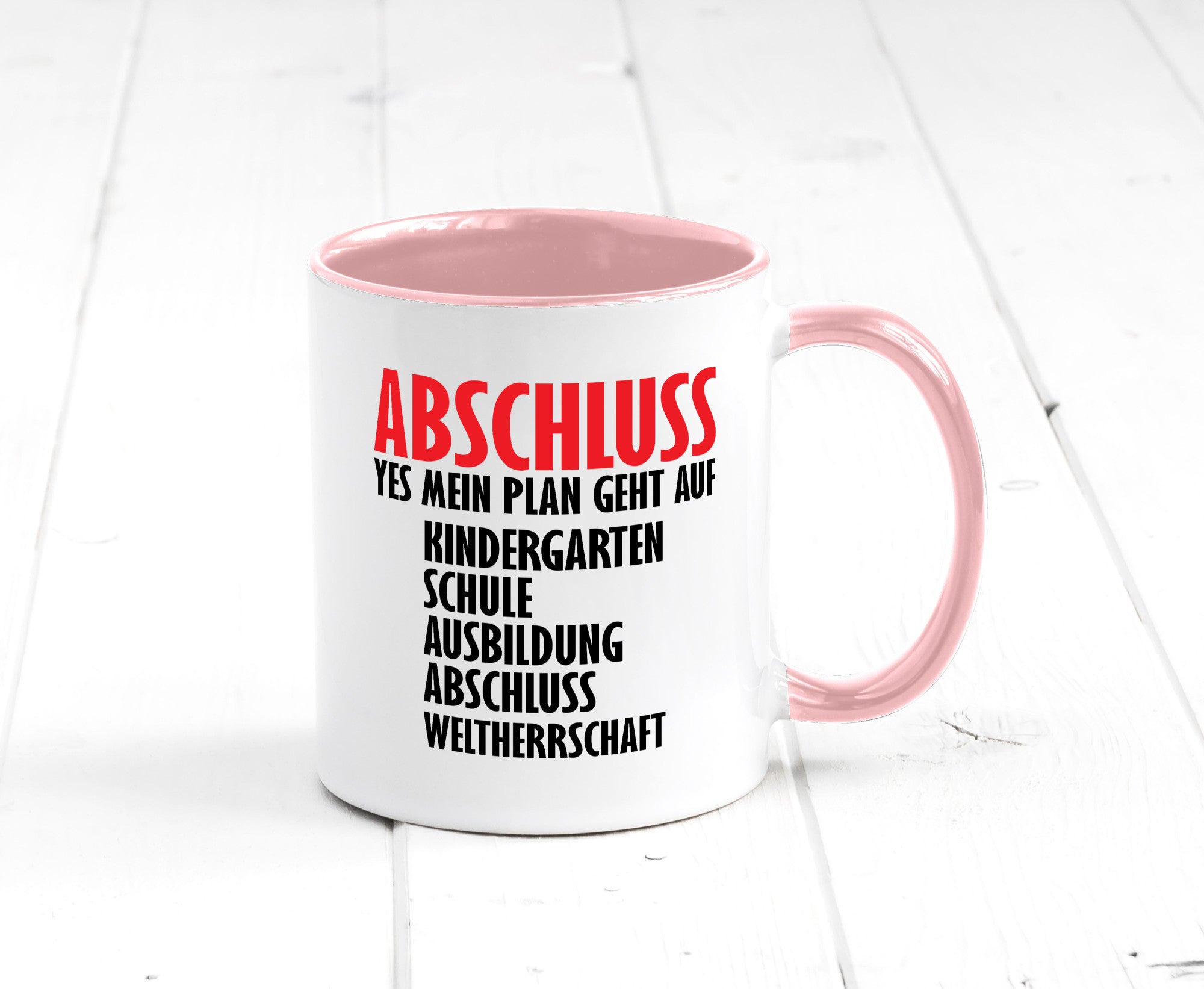 Abschluss Bachelor Geschenkidee Humor Tasse