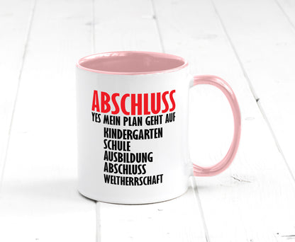 Abschluss Bachelor Geschenkidee Humor Tasse