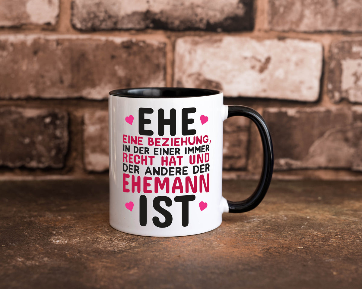 Ehepaar Spruch | Beziehung Tasse Ehemann Geschenk Humor Geschenkidee lustiger