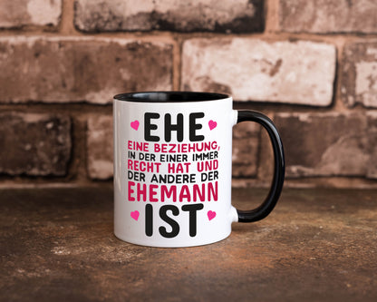 Ehepaar Spruch | Beziehung Tasse Ehemann Geschenk Humor Geschenkidee lustiger