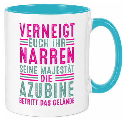 Verneigt euch: Azubine | Ausbildung Lehre Lehrling v2 lustiger Spruch Geschenk