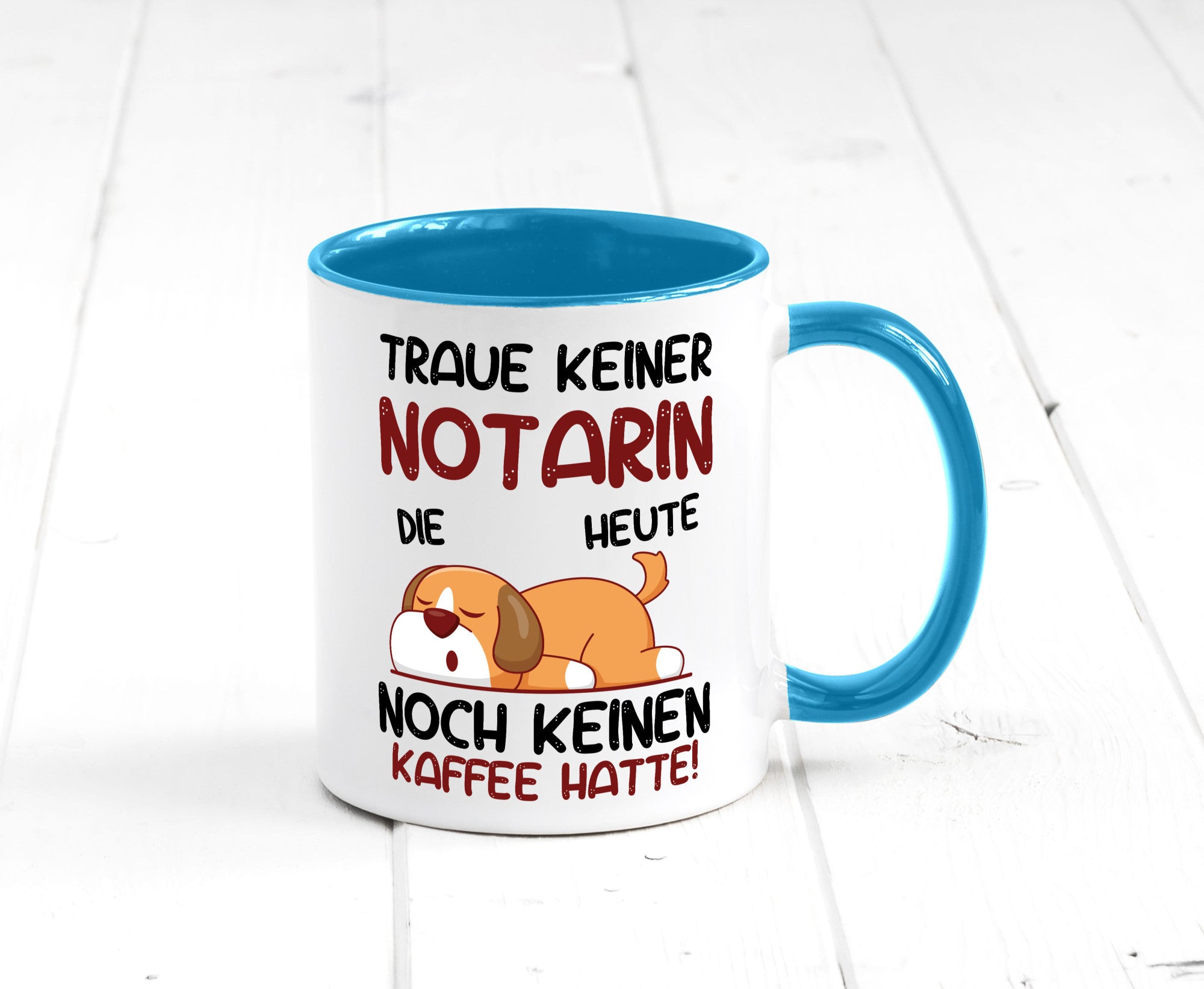 Traue keiner Notarin | Juristin Geschenk Humor Geschenkidee lustiger Spruch