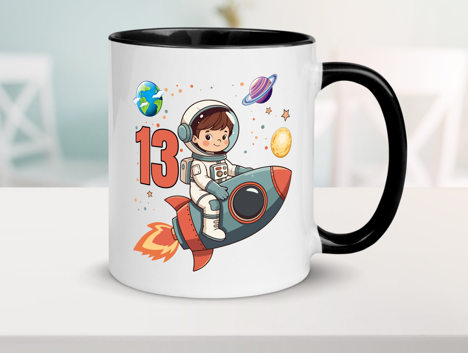 13. Geburtstag | 13 Jahre Astronaut Weltraum lustiger Spruch Geschenk