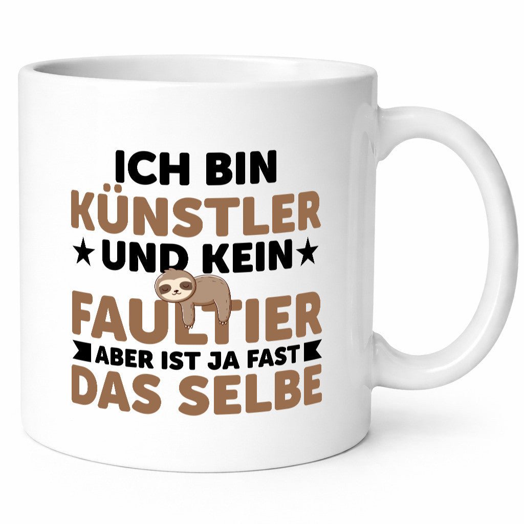 Ich bin kein Faultier: Künstler | Kunst Geschenk Tierliebhaber Humor lustiger