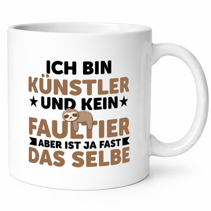 Ich bin kein Faultier: Künstler | Kunst Geschenk Tierliebhaber Humor lustiger