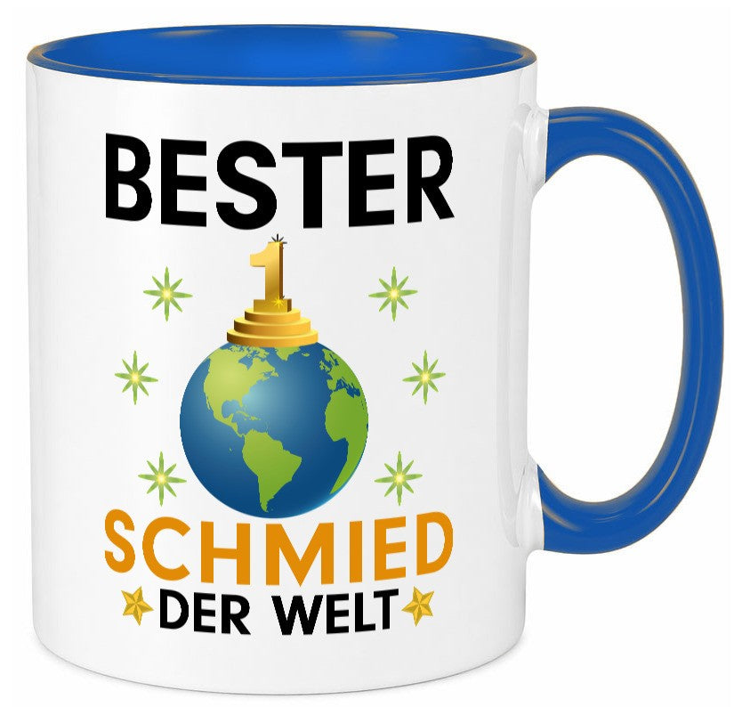 Welt Bester Schmied | schmieden lustiger Spruch Geschenk Humor Geschenkidee Tasse