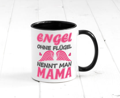 Mama Engel Humor Familie Geschenkidee Tasse
