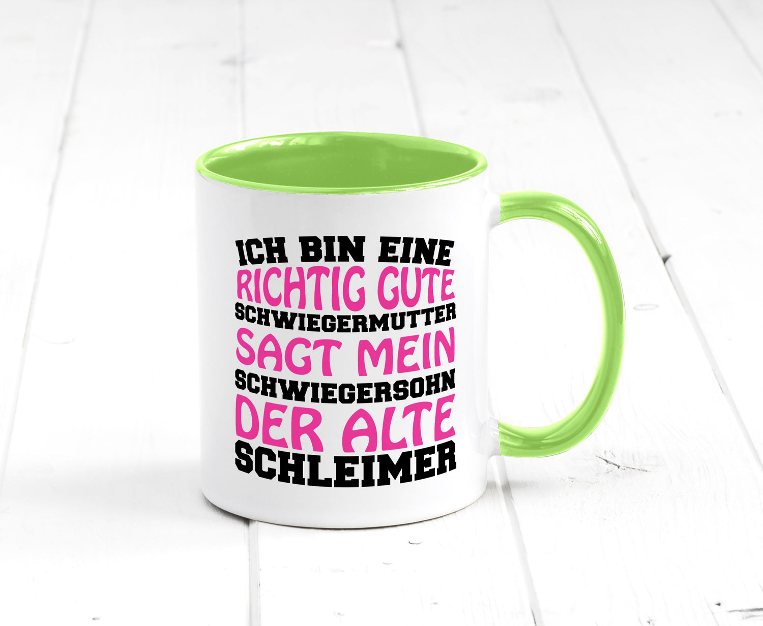 Gute Schwiegermutter lustig Familie Geschenkidee Geschenk Tasse