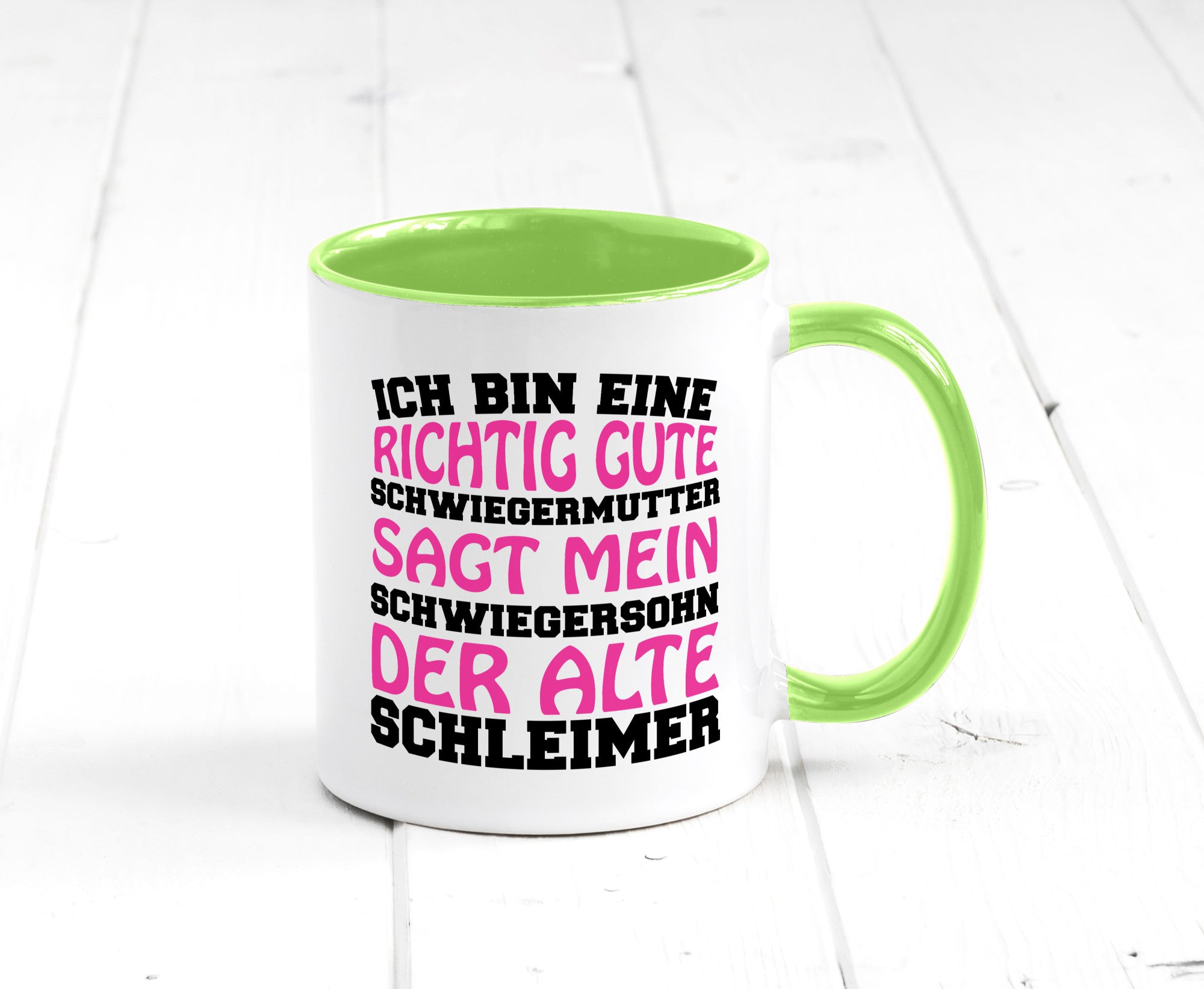 Gute Schwiegermutter lustig Familie Geschenkidee Geschenk Tasse