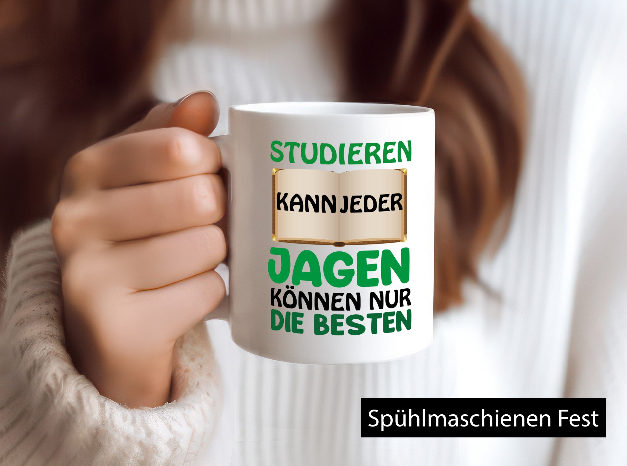 Nur die besten Jäger Humor Geschenkidee Tasse