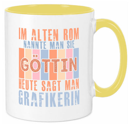 Heute sagt man: Grafikerin | Grafik Design Geschenk Humor Geschenkidee lustiger