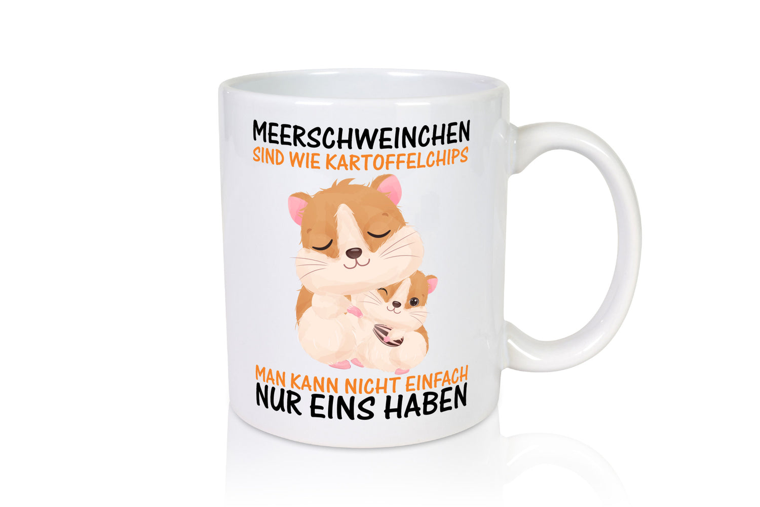 Süße Meerschweinchen | Comic Tierliebhaber Kuscheln Geschenk Humor lustiger