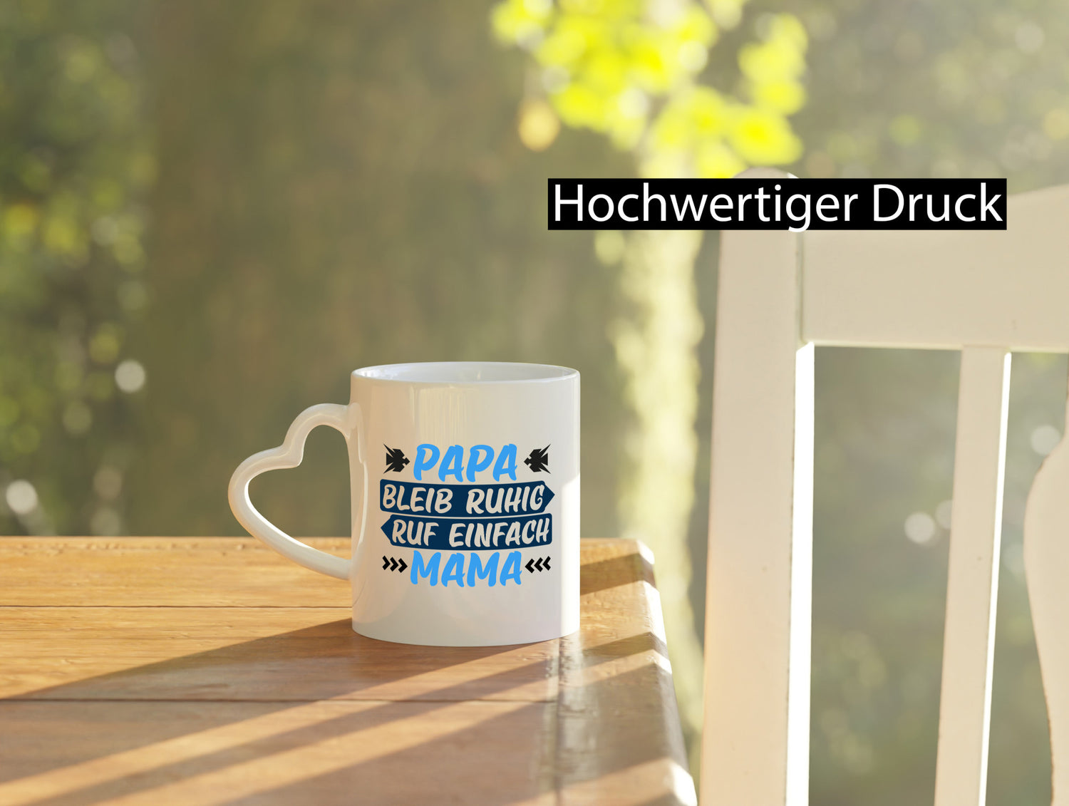Papa bleib Ruhig ruf einfach Mama | Familie kann nix lustig Geschenkidee