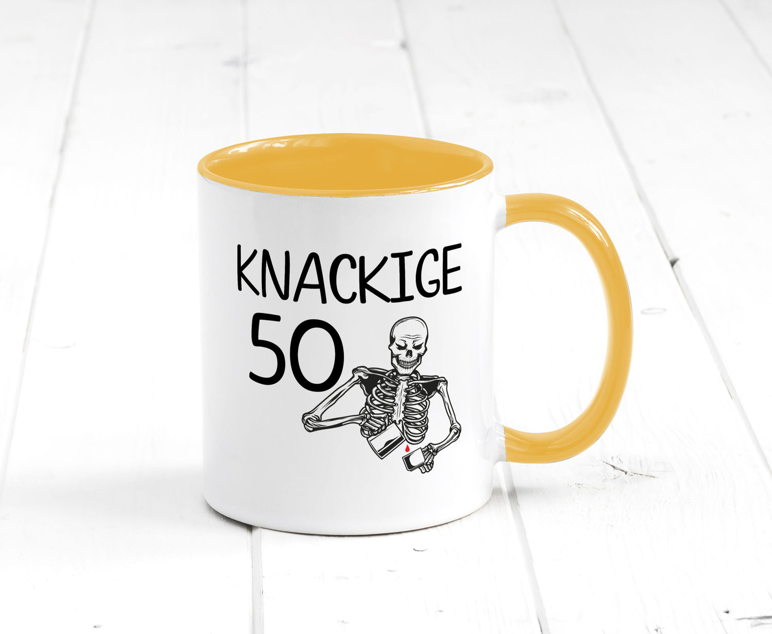 50. Geburtstag | Alt Knackig und Geschenk Geschenkidee lustiger Spruch Tasse