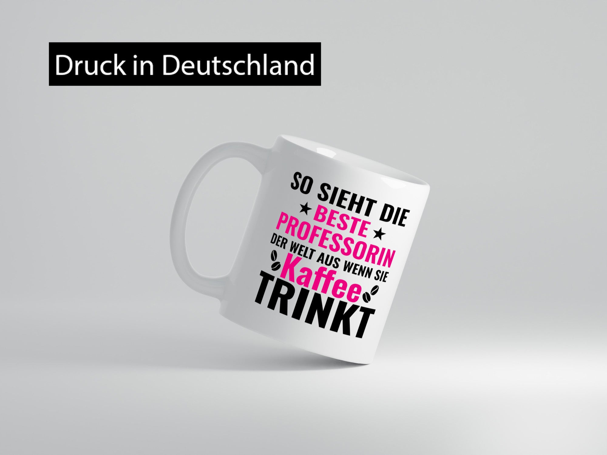 Kaffee trinkt: Professorin | Uni Universität Humor Geschenkidee Tasse