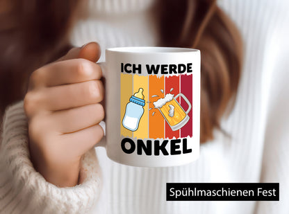 Ich werde Onkel | Patenonkel Schwangerschaft ankündigung v2 lustiger Spruch